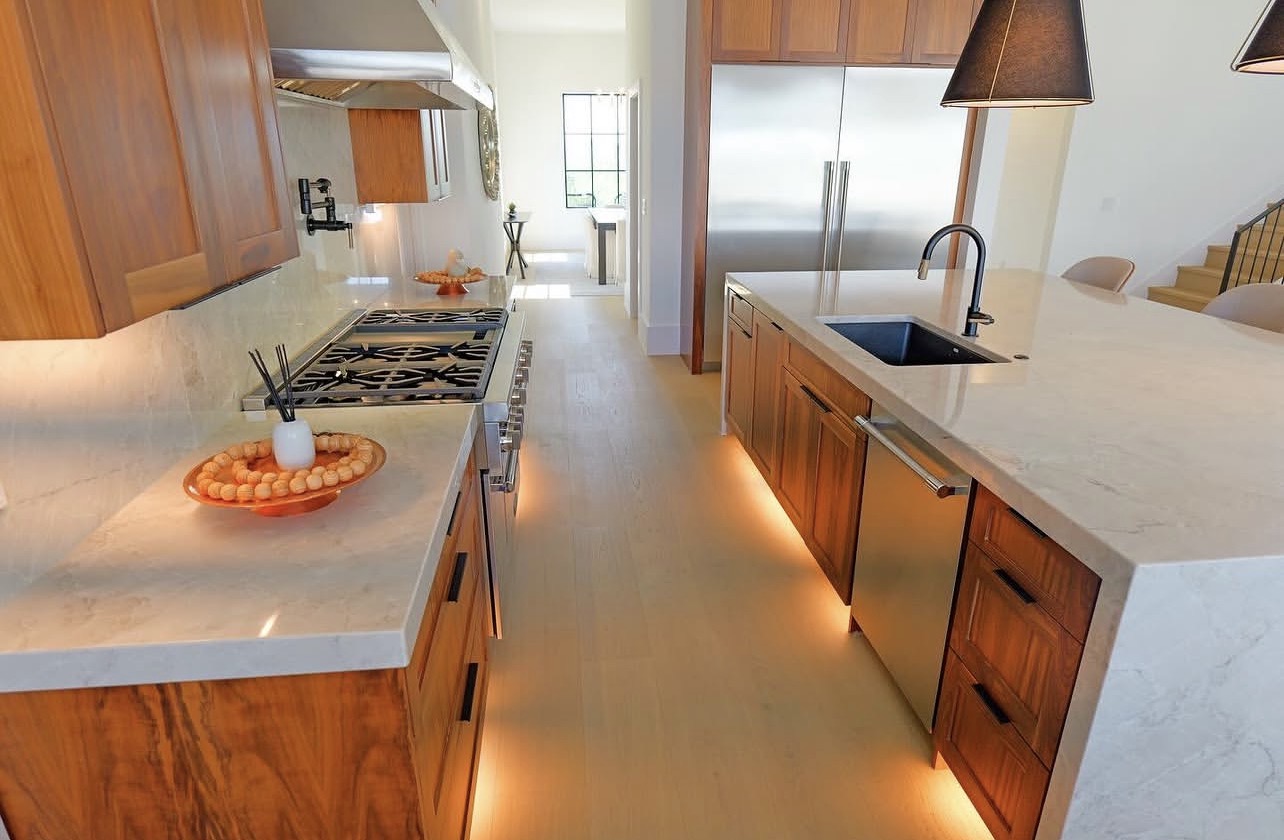 Luxury kitchen interior photograph by JEFF in Austin, Texas