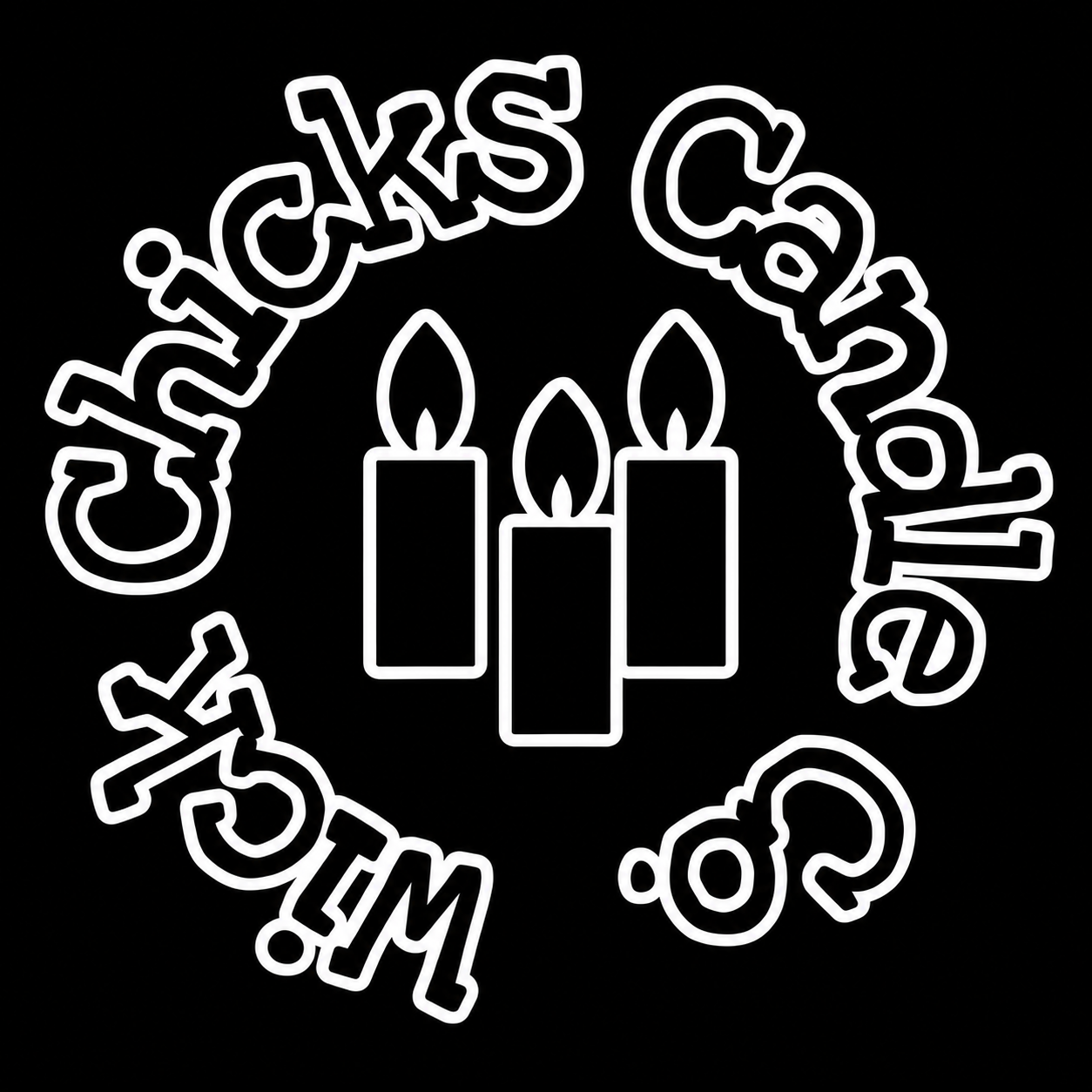 Wick Chicks Candle Co. — project cover by Brand With Care