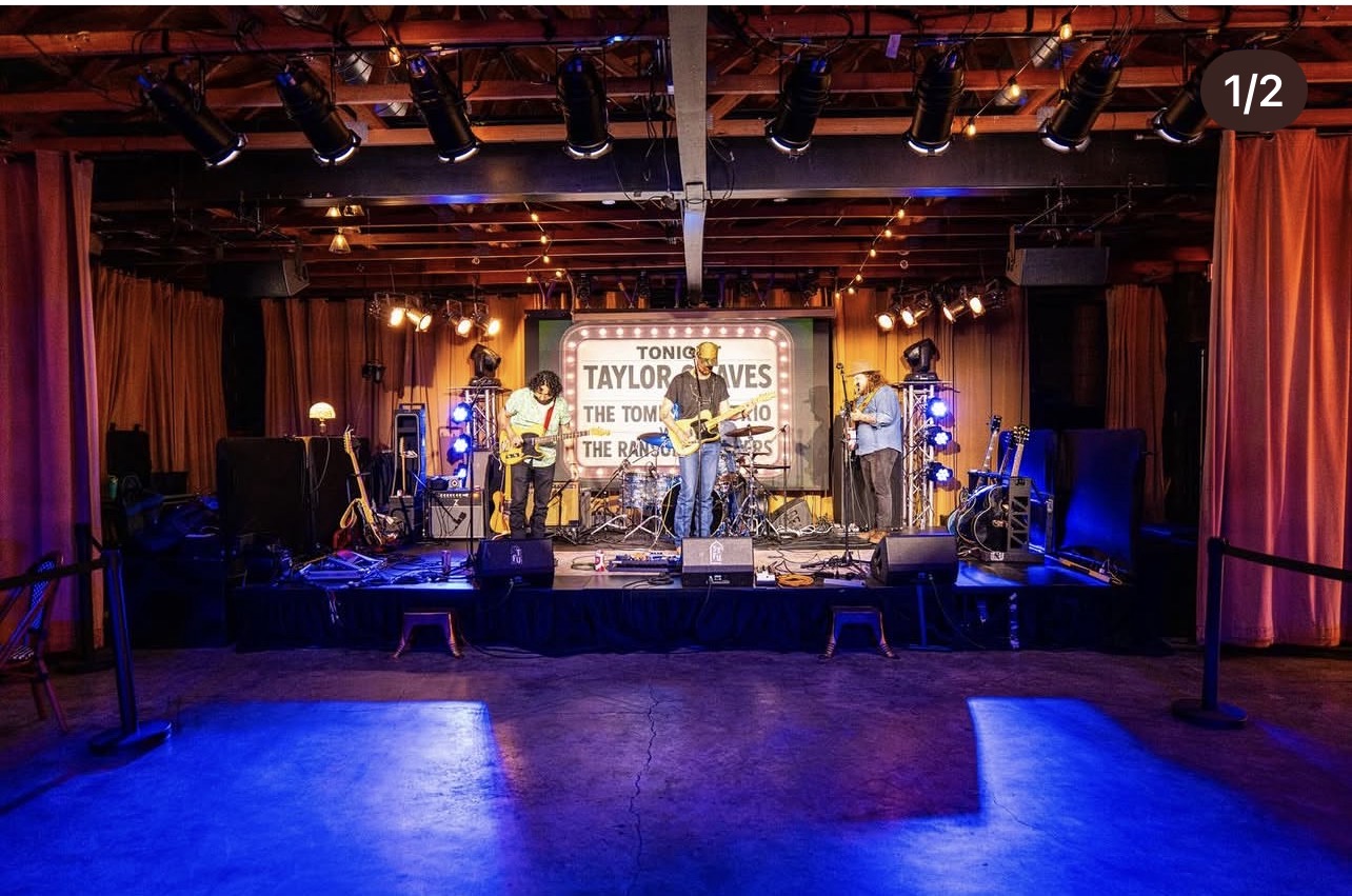 Full band concert stage photograph by JEFF in Austin, Texas